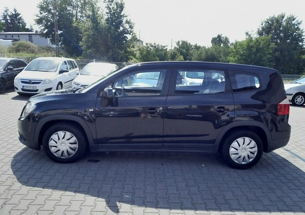 Chevrolet Orlando cena 31900 przebieg: 171000, rok produkcji 2012 z Łęknica małe 254